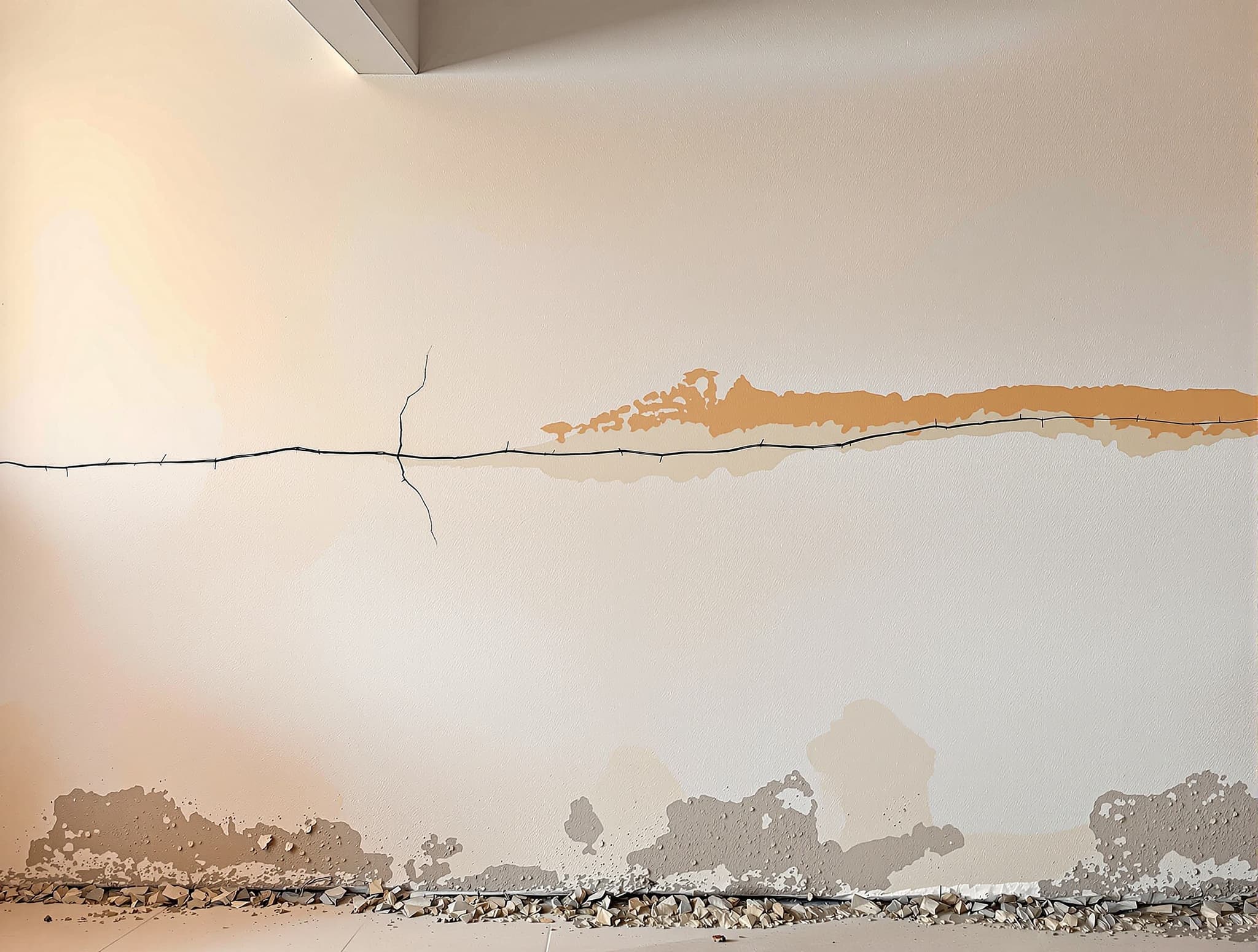 Islip — Horizontal crack