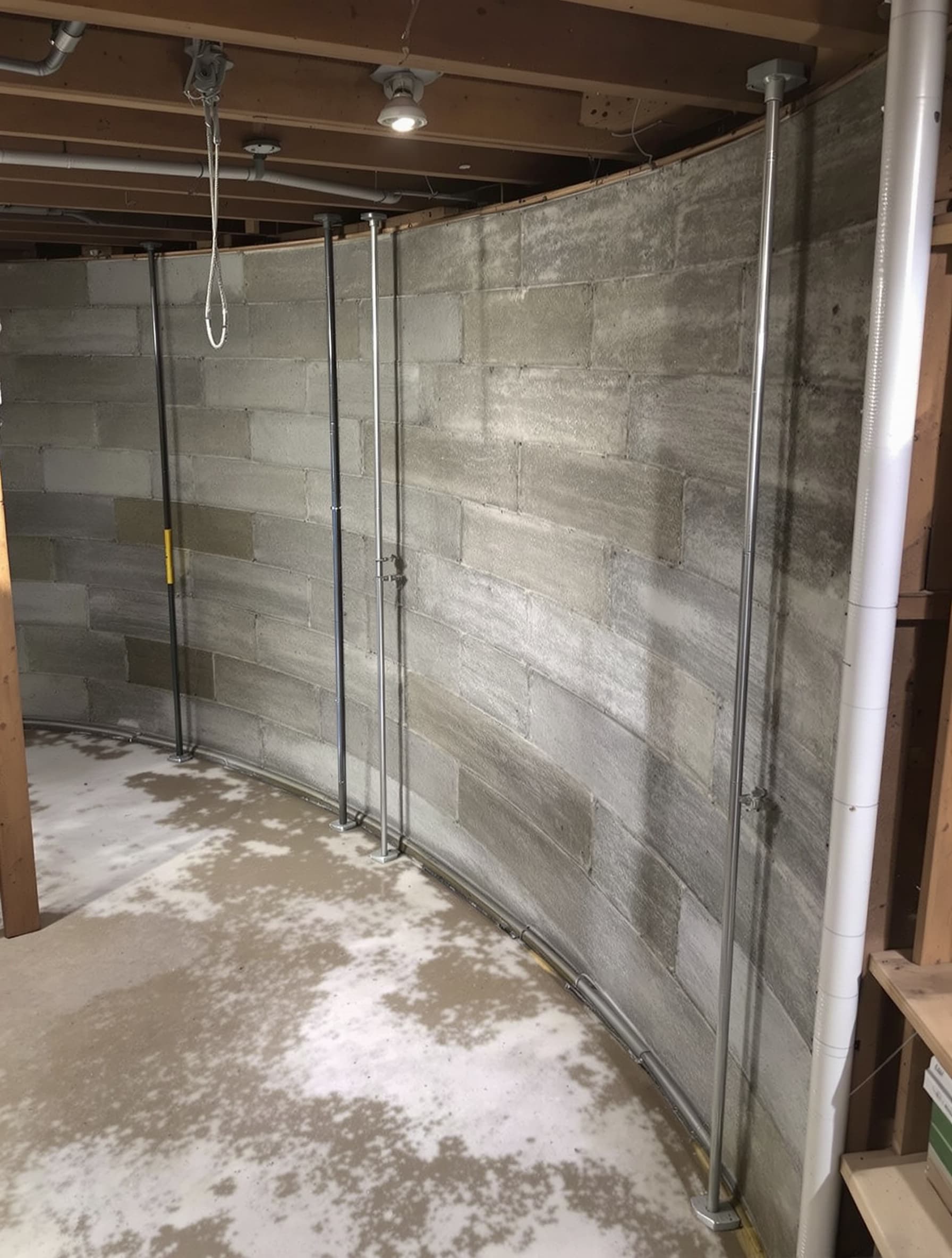 Basement Wall Repair
